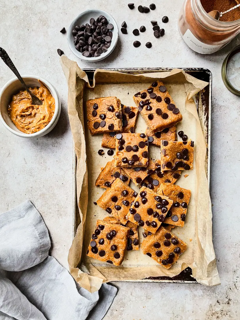 cookie dough protein bites