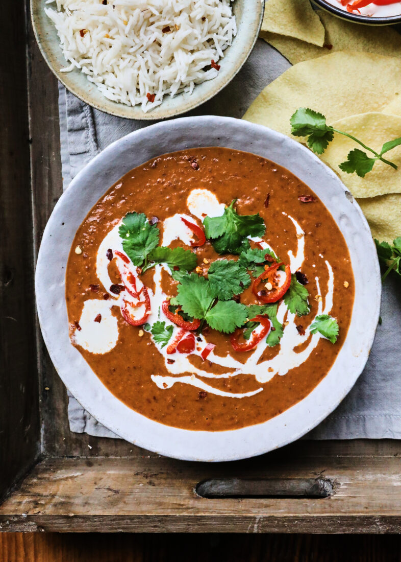 Creamy Lentil & Kidney Bean Dhal Makhani